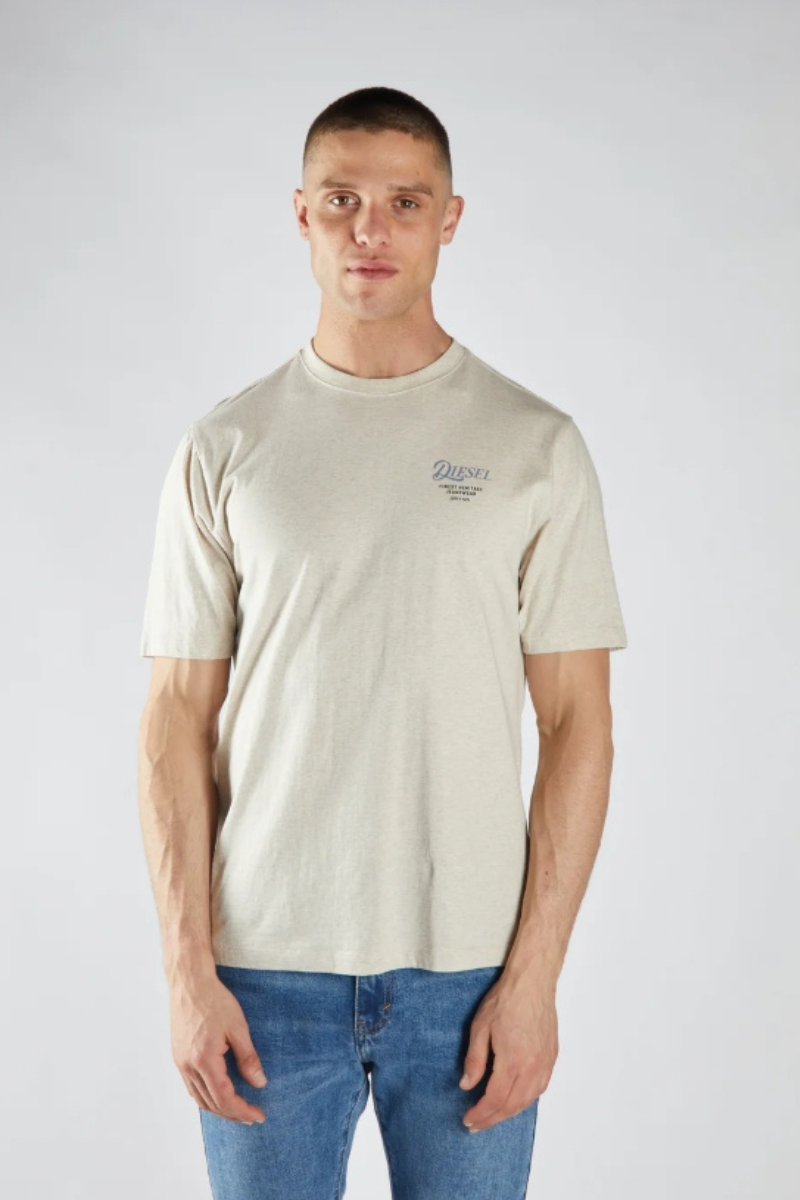 Diesel Parson Tee Crumb Marl