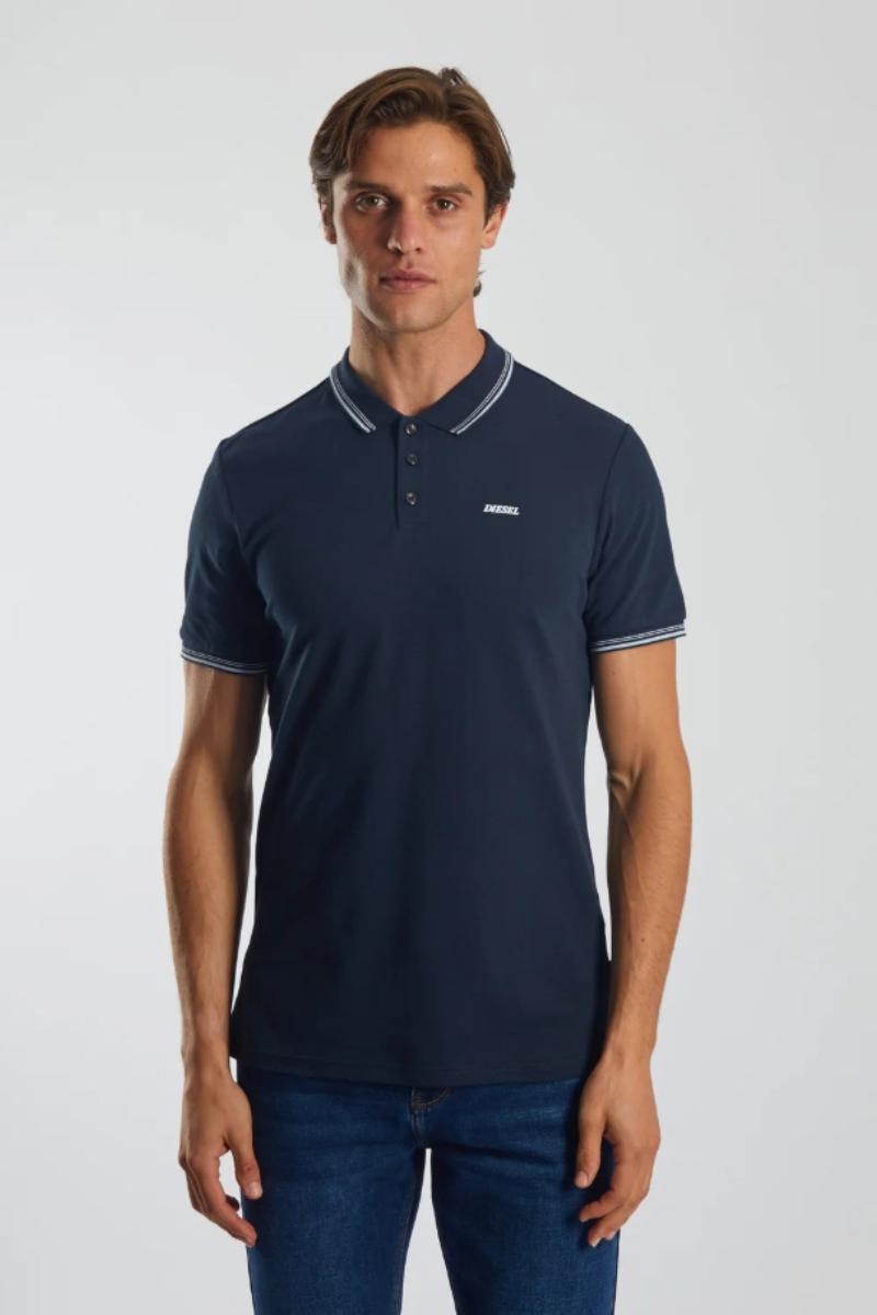 Diesel Pogba Poloshirt Vintage Navy