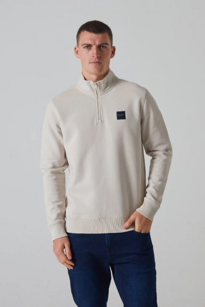 Diesel Thomas Half Zip Jumper Bone