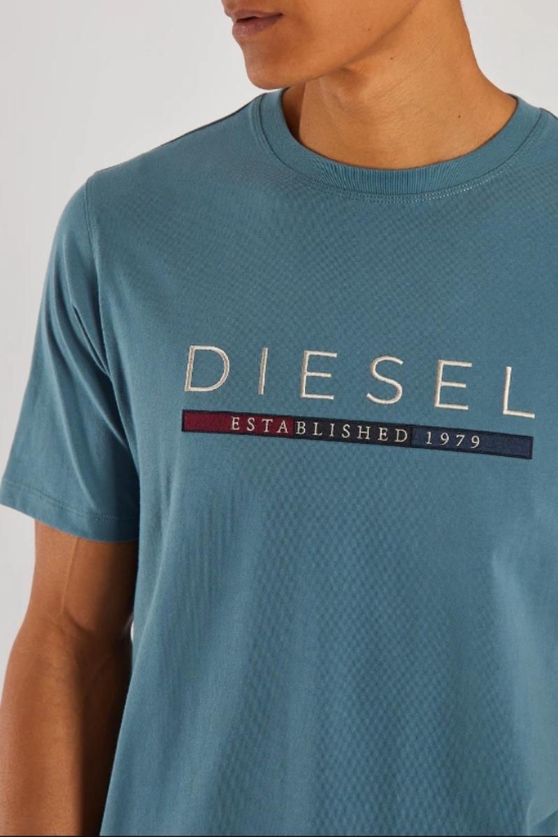 Diesel Tristian T-Shirt Blue Haven