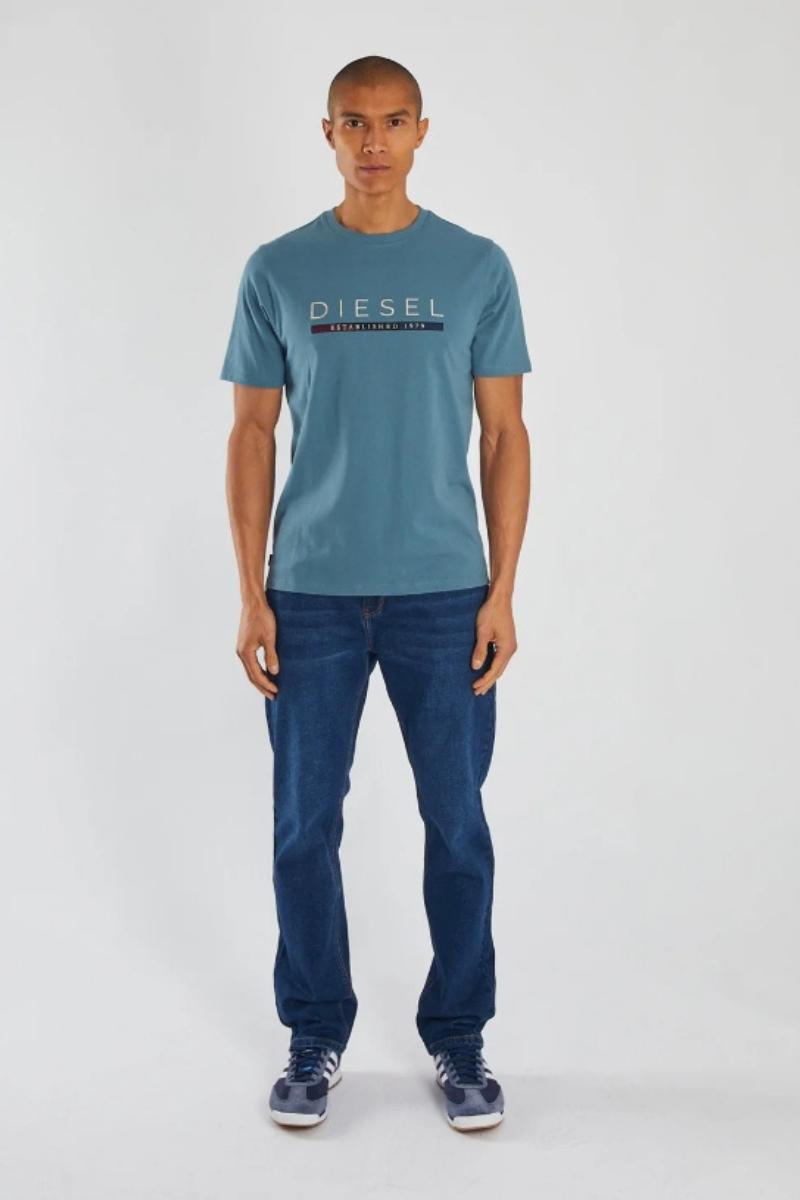 Diesel Tristian T-Shirt Blue Haven