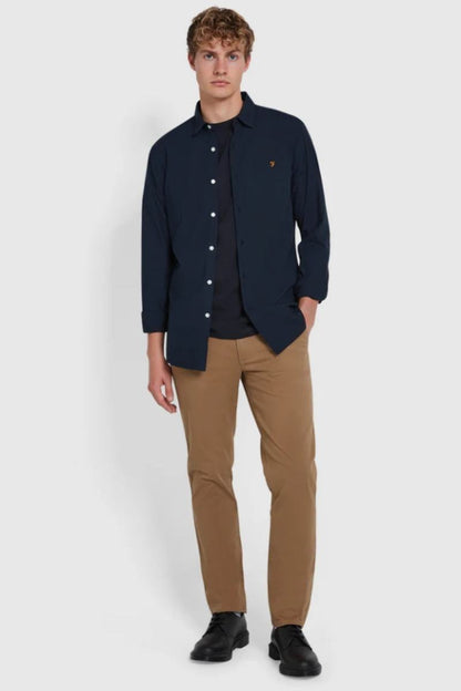 Farah Elm Slim Twill Chino Beige