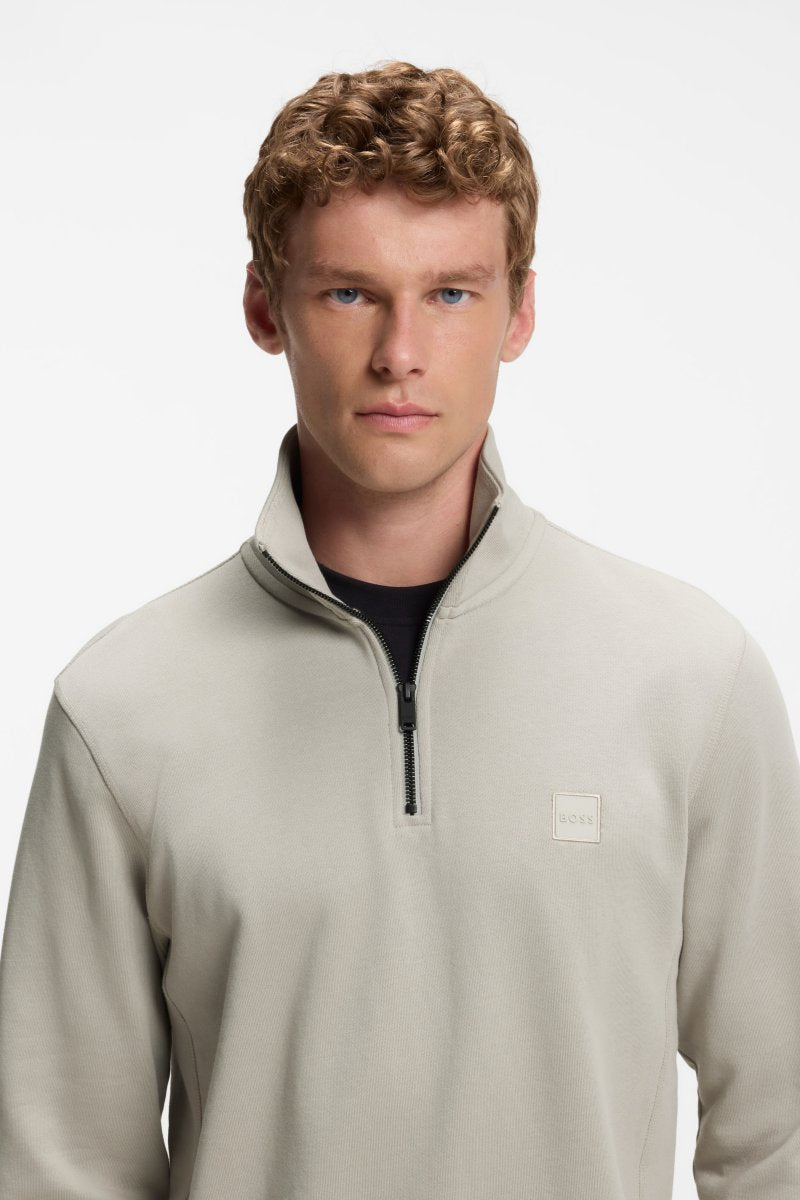 Hugo Zetrust 1/4 Zip Aw26 - LIGHT BEIG