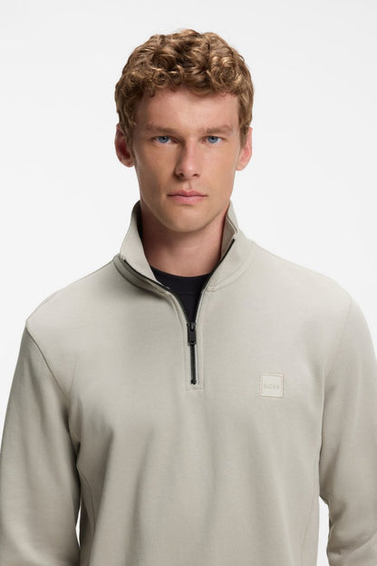 Hugo Zetrust 1/4 Zip Aw26 - LIGHT BEIG