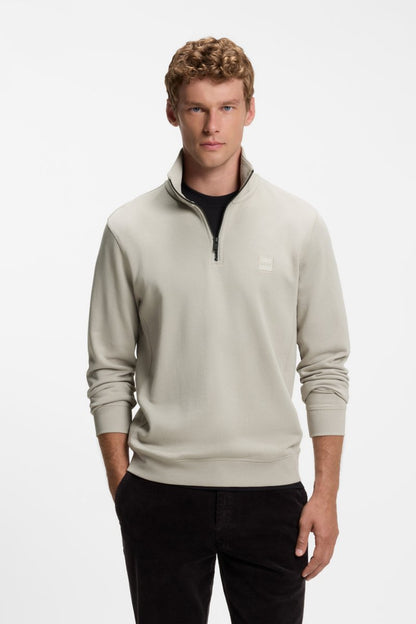 Hugo Zetrust 1/4 Zip Aw26 - LIGHT BEIG