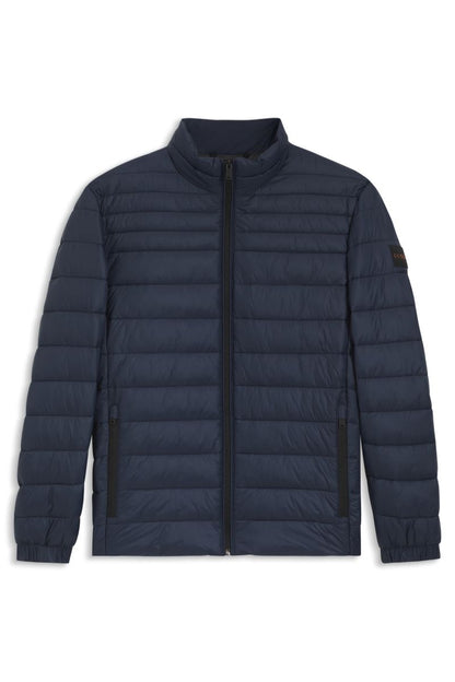 Boss 50549252 Oden2 Slim Fit Packable Quilted Jacket Dark Blue