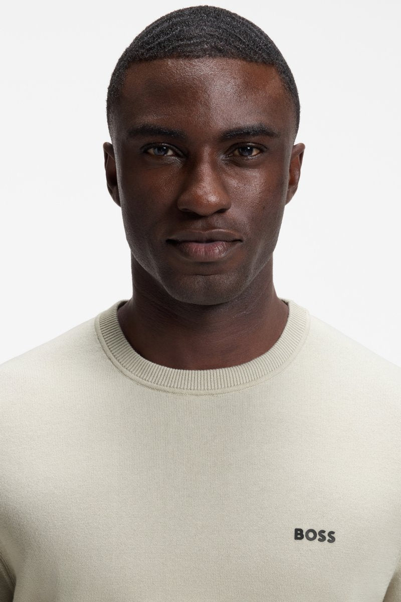 Hugo KN_Ever-X CN Knit Aw26 - LGT BEIGE