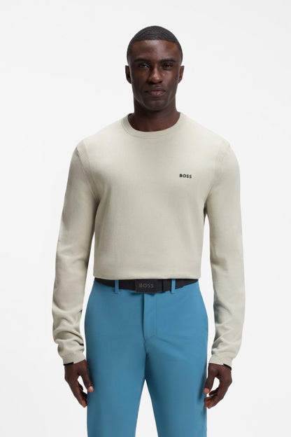 Hugo KN_Ever-X CN Knit Aw26 - LGT BEIGE