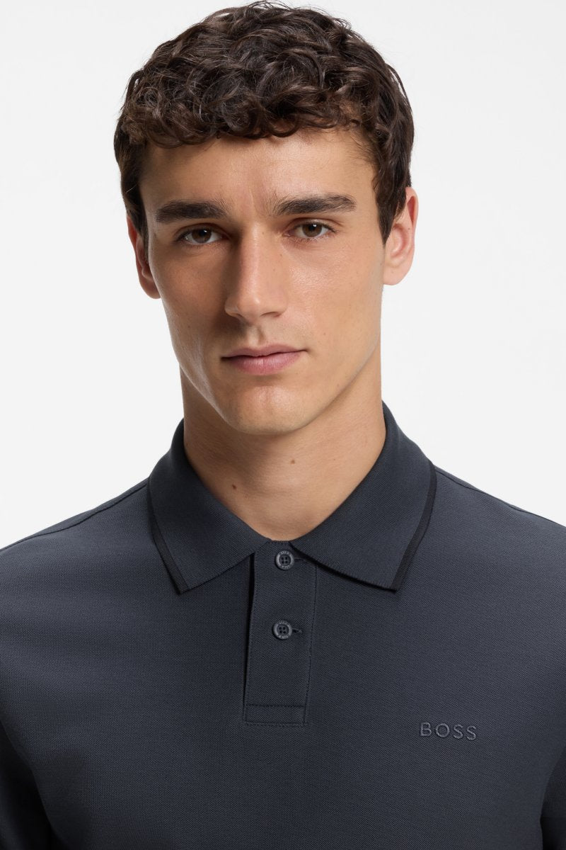 Hugo Phoenix Polo Aw26 - DARK BLUE
