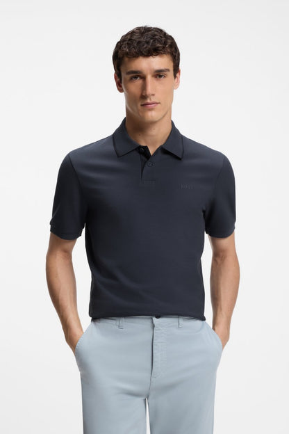 Hugo Phoenix Polo Aw26 - DARK BLUE