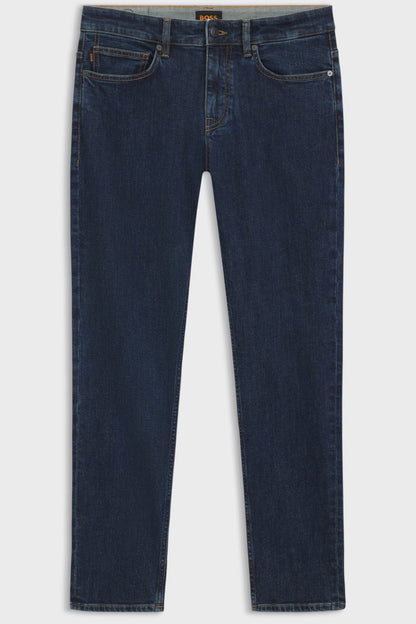 Boss 50564546 Delaware Slim Fit Comfort Stretch Jeans Navy