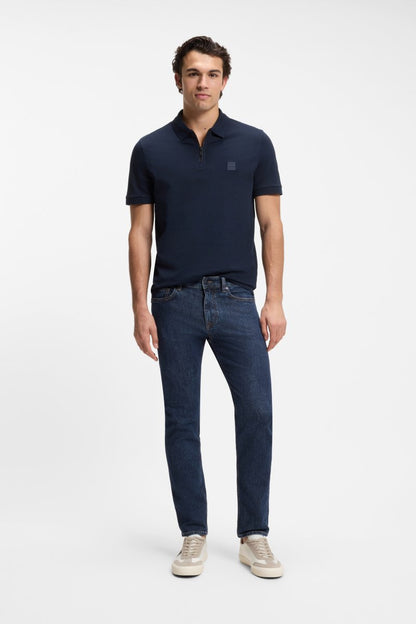 Boss 50564546 Delaware Slim Fit Comfort Stretch Jeans Navy