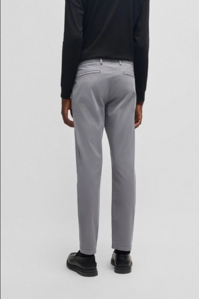 Hugo David222D Trousers Med Grey