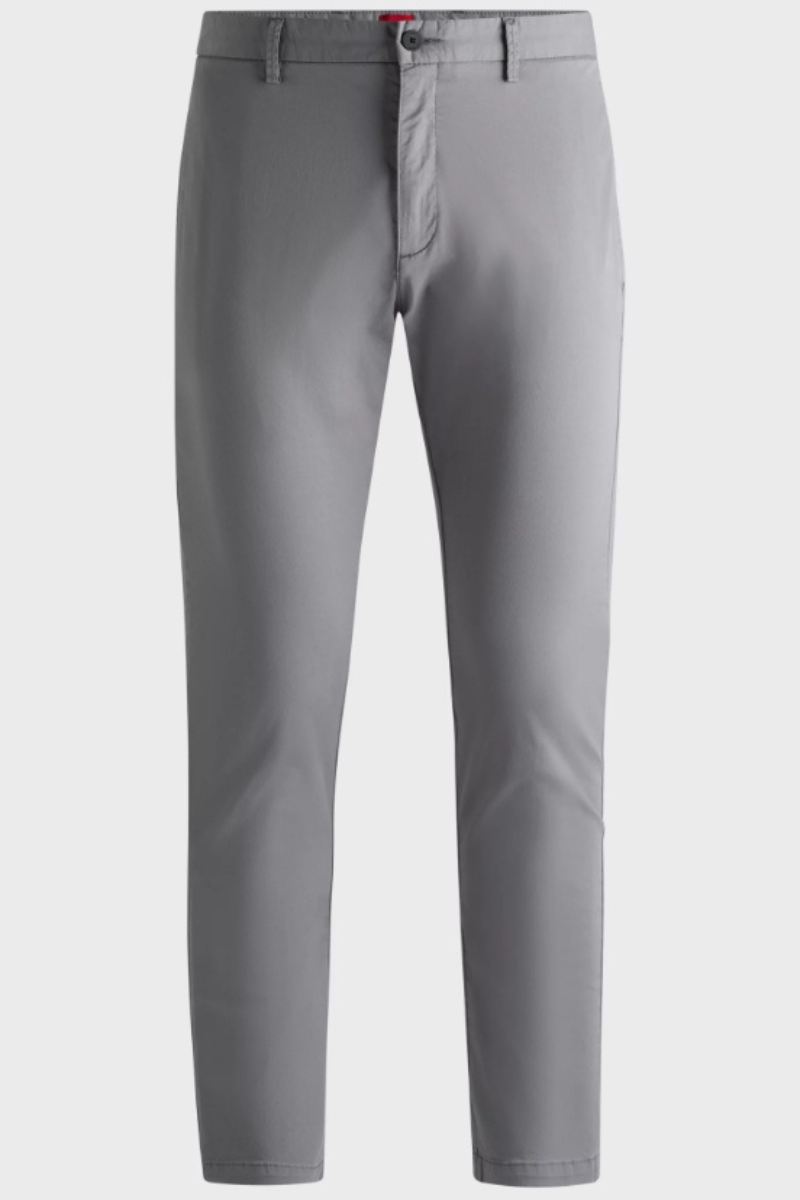 Hugo David222D Trousers Med Grey