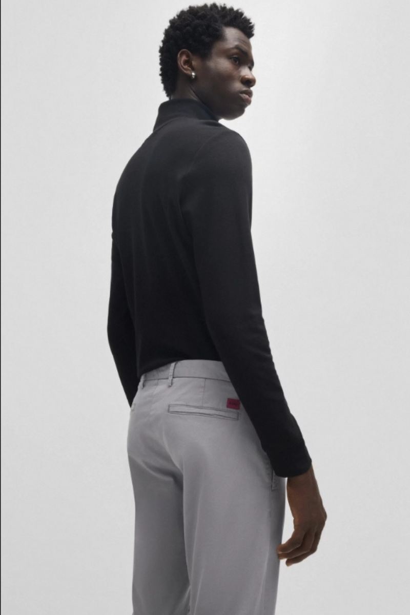 Hugo David222D Trousers Med Grey