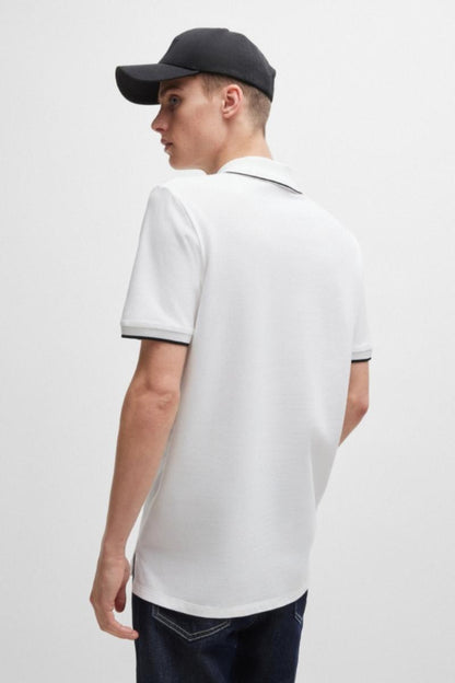 Hugo Dinoso222 Poloshirt White