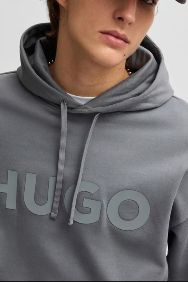 Hugo Ditchle Hoodie Open Grey