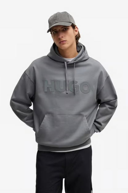 Hugo Ditchle Hoodie Open Grey