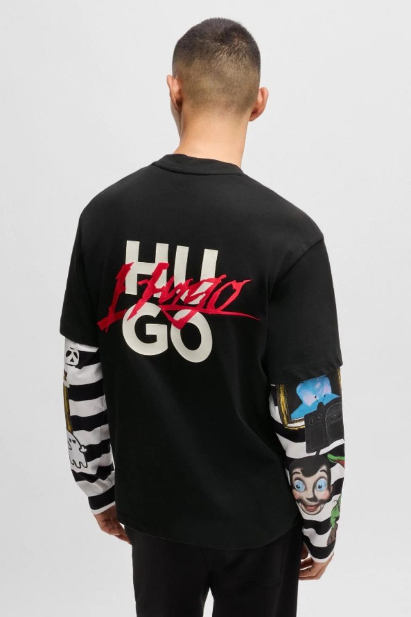 Hugo Dlogotee T-Shirt Black