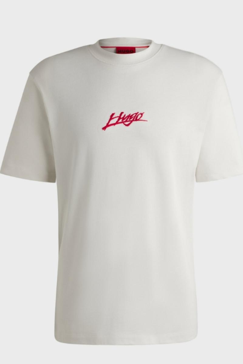 Hugo Dlogotee T-Shirt Natural