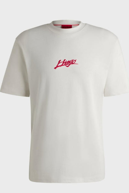 Hugo Dlogotee T-Shirt Natural