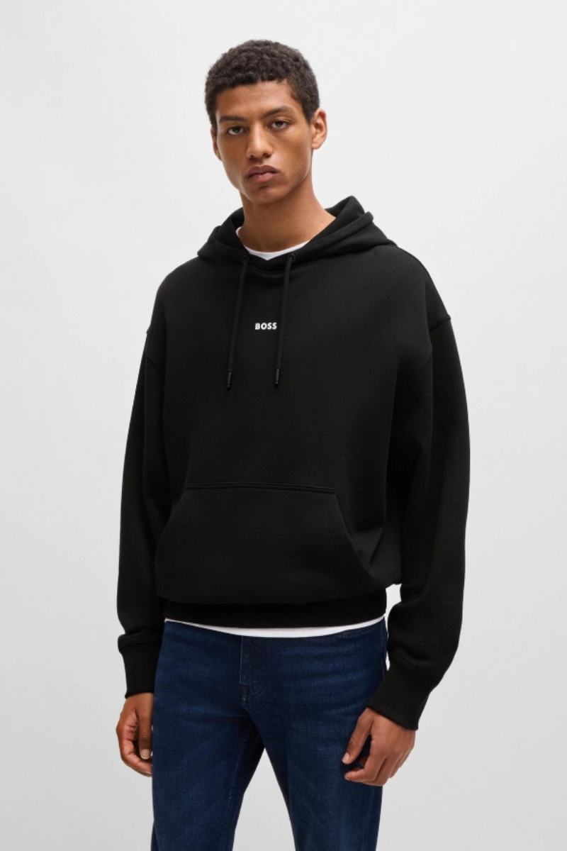 Hugo Wesmall Hoodie Black