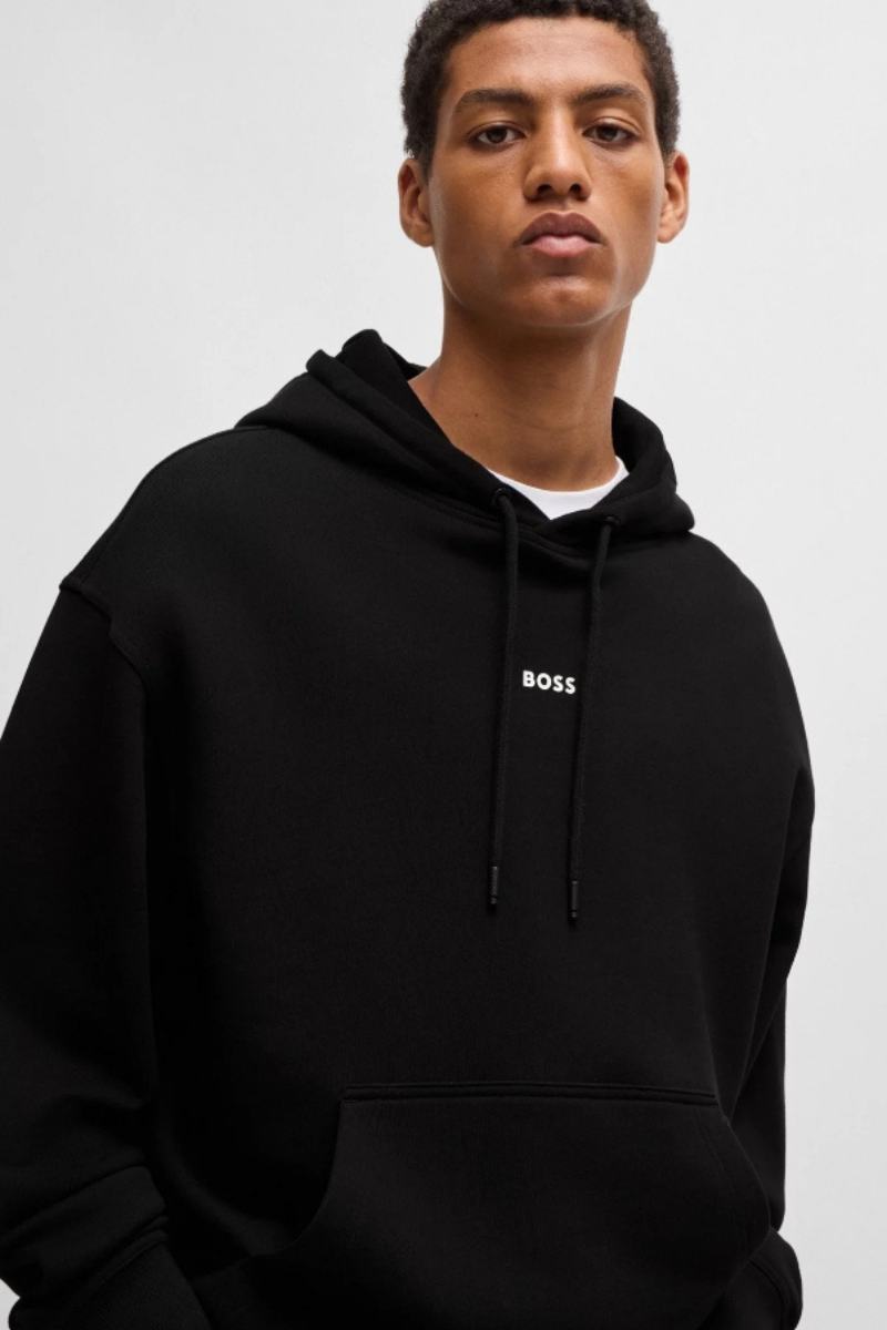 Hugo Wesmall Hoodie Black