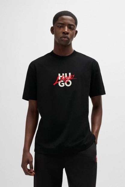 Hugo Dlongny T-Shirt Black