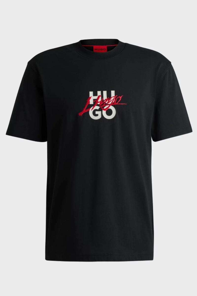 Hugo Dlongny T-Shirt Black