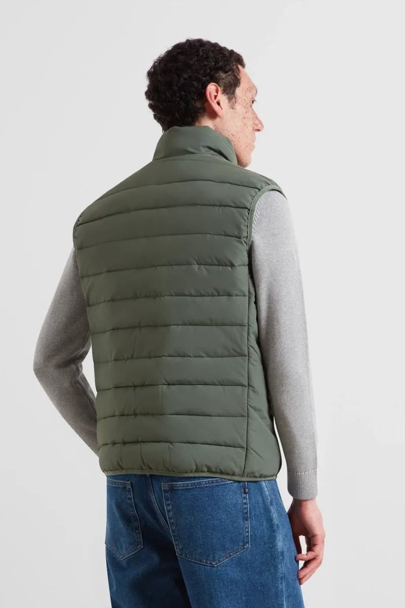Farah Kennedy Wadded Gilet Rosemary