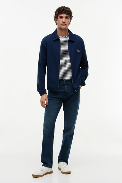 Tommy Hilfiger 39035 Core Denton Straight Fit Jean in Tinted Blue, back view