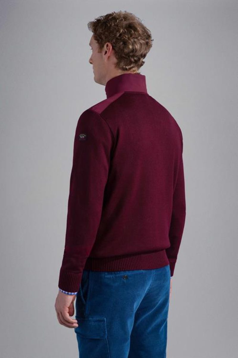 Paul &amp; Shark 11135 Wool Half Zip Jumper