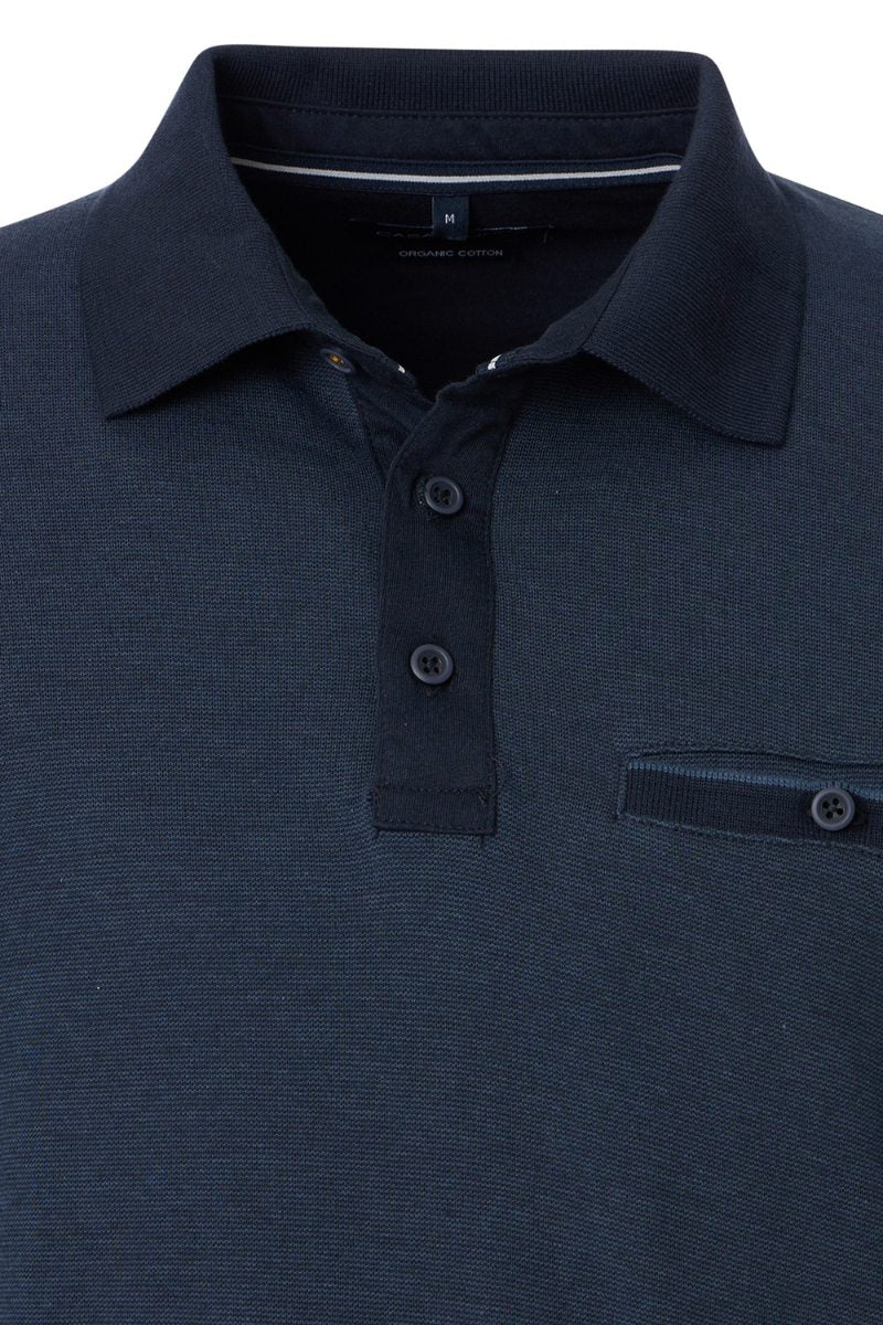 Casa Moda 0100 Long Sleeve Poloshirt