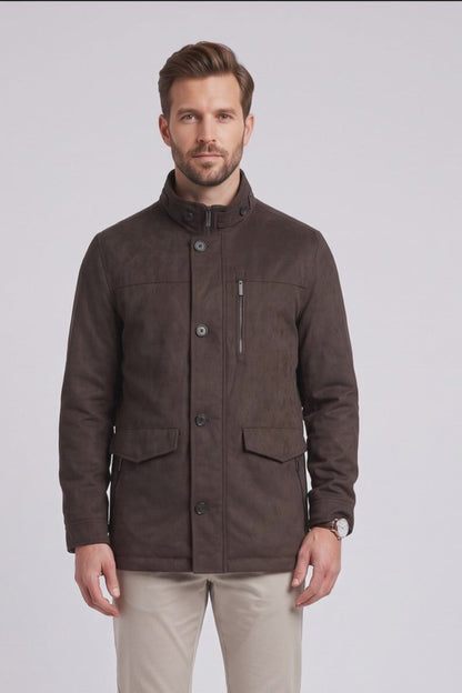 Bugatti 21019 Padded Jacket Brown