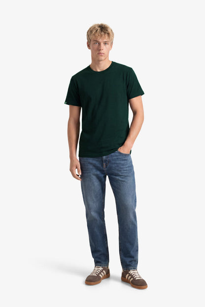 Superdry Essential Company Logo Tee - Forest Green/Deep Green