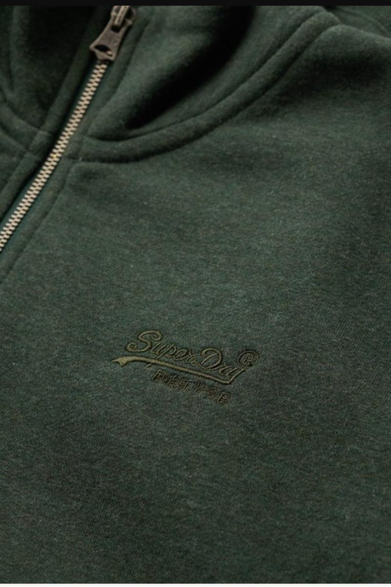 Superdry Ess Logo Henley Forest