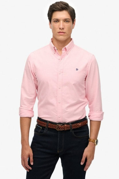 Superdry Classic Oxford Shirt Pink