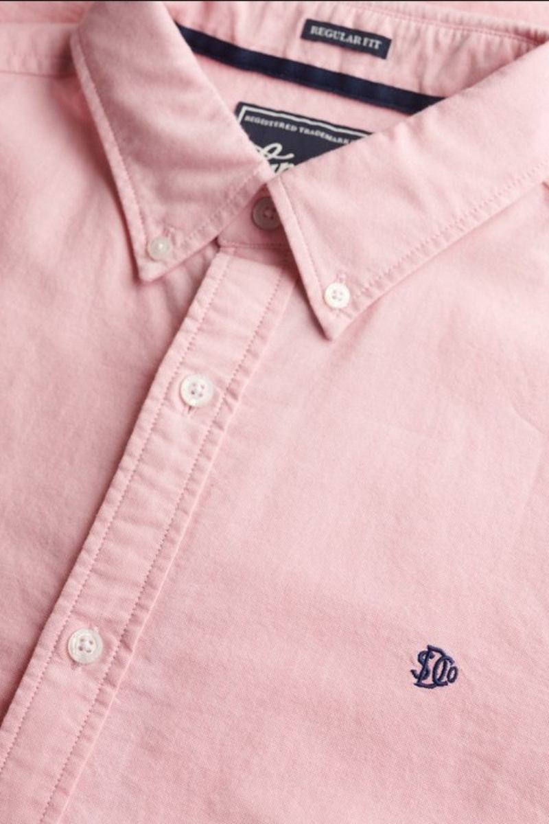 Superdry Classic Oxford Shirt Pink