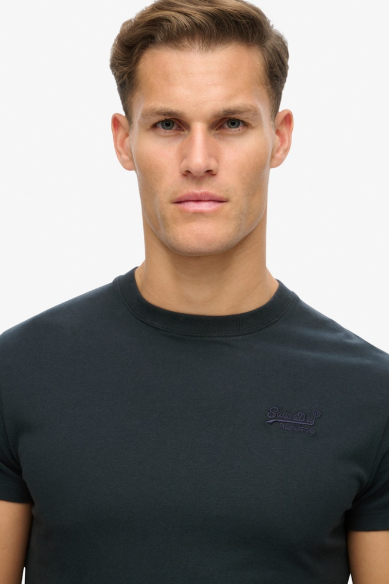 Superdry Essential Logo T-Shirt Eclipse Navy