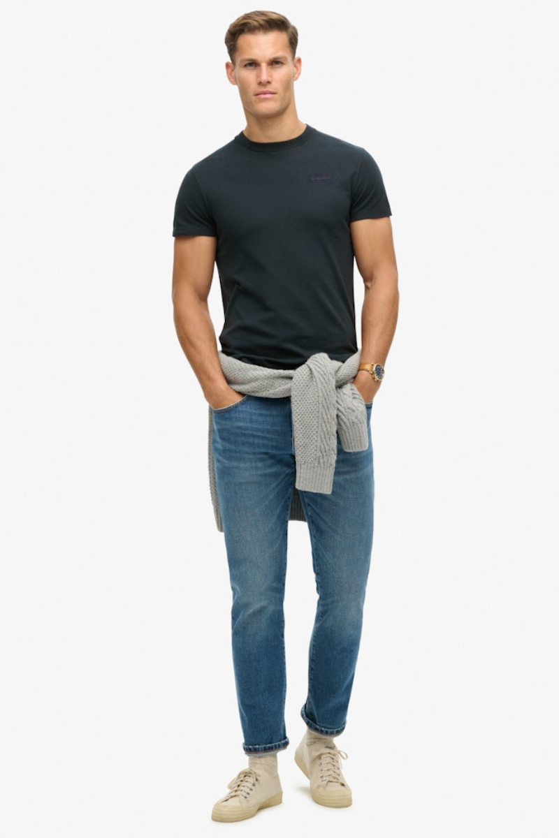 Superdry Essential Logo T-Shirt Eclipse Navy