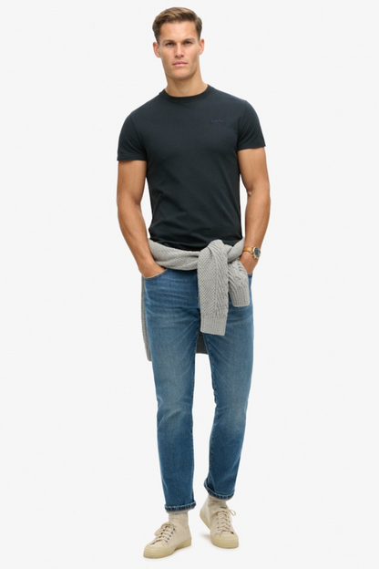 Superdry Essential Logo T-Shirt Eclipse Navy