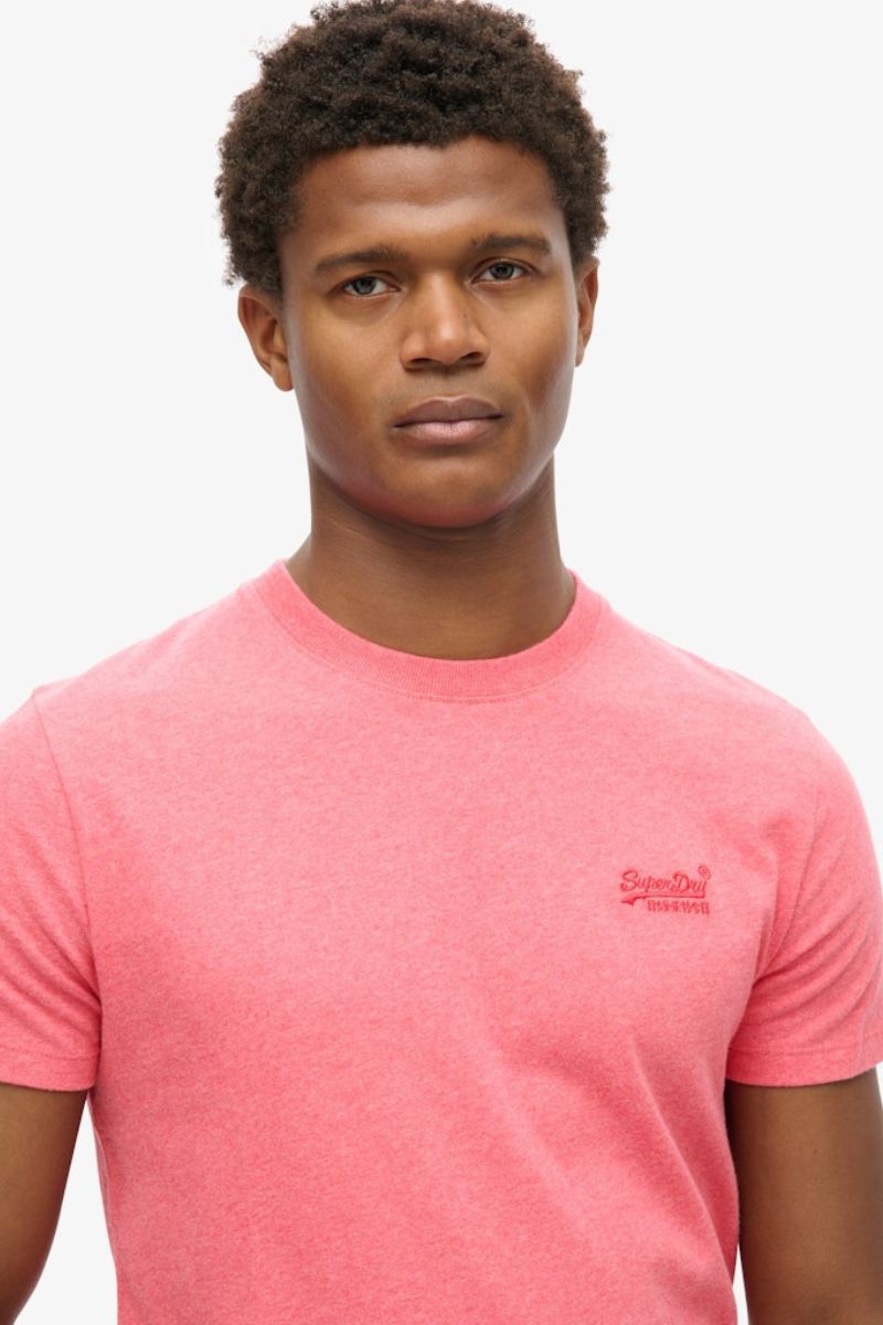 Superdry Essential Logo T-Shirt Punch Pink