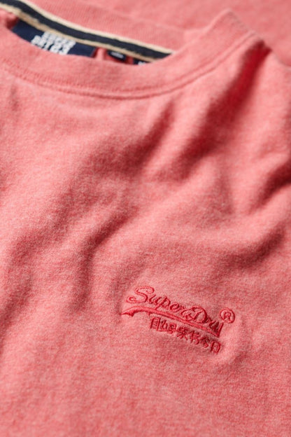Superdry Essential Logo T-Shirt Punch Pink