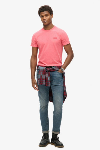 Superdry Essential Logo T-Shirt Punch Pink