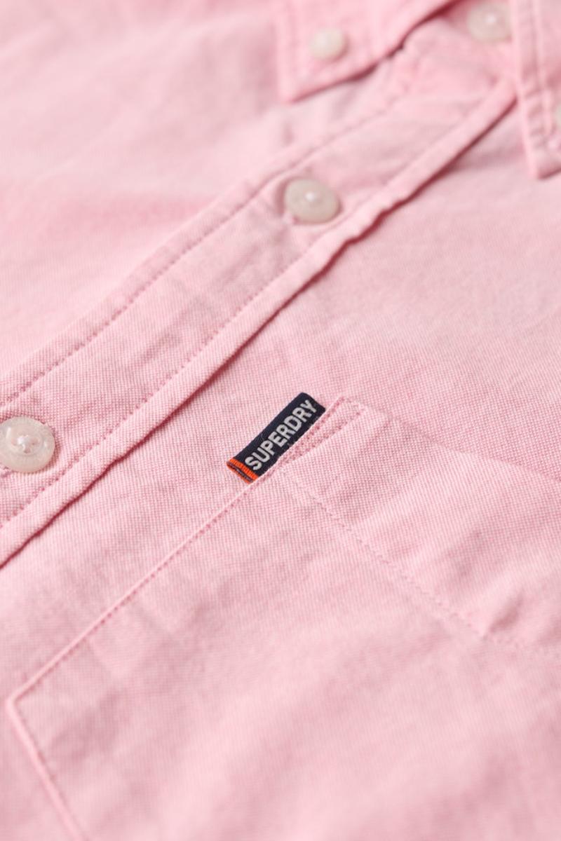 Superdry Ess Oxford Shirt Pink