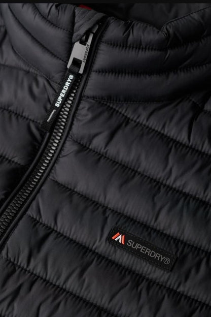 Superdry Fuji Padded Gilet Black