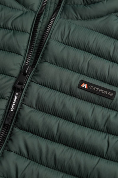 Superdry Fuji Padded Gilet Green