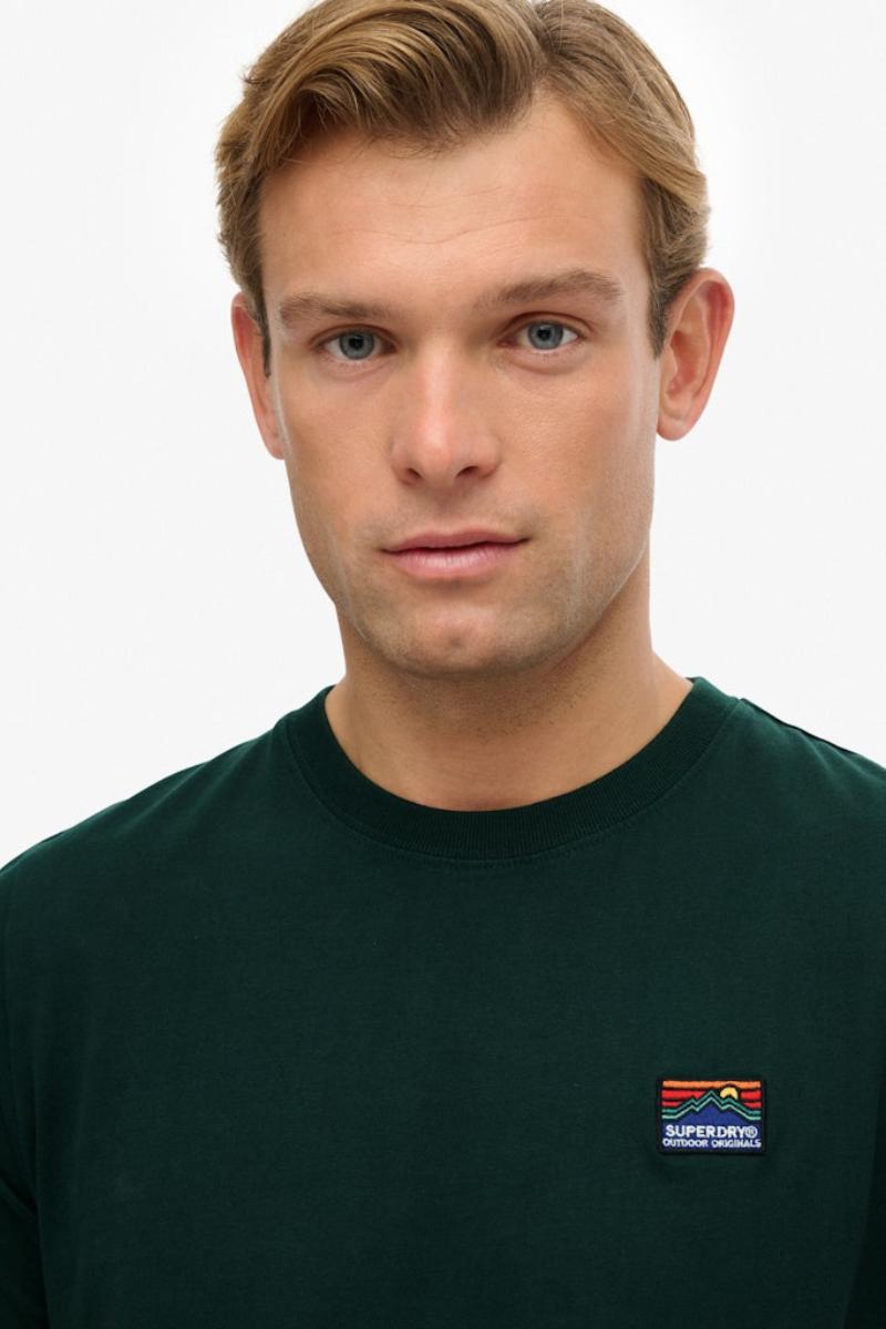 Superdry Outdoors Relax T-Shirt Green