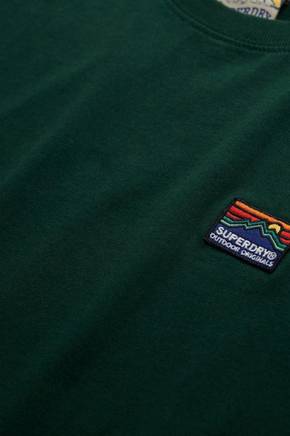 Superdry Outdoors Relax T-Shirt Green
