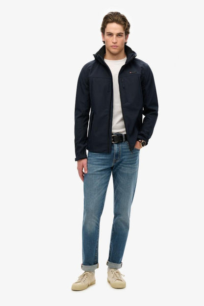 Superdry Hood Softshell Trekker Navy